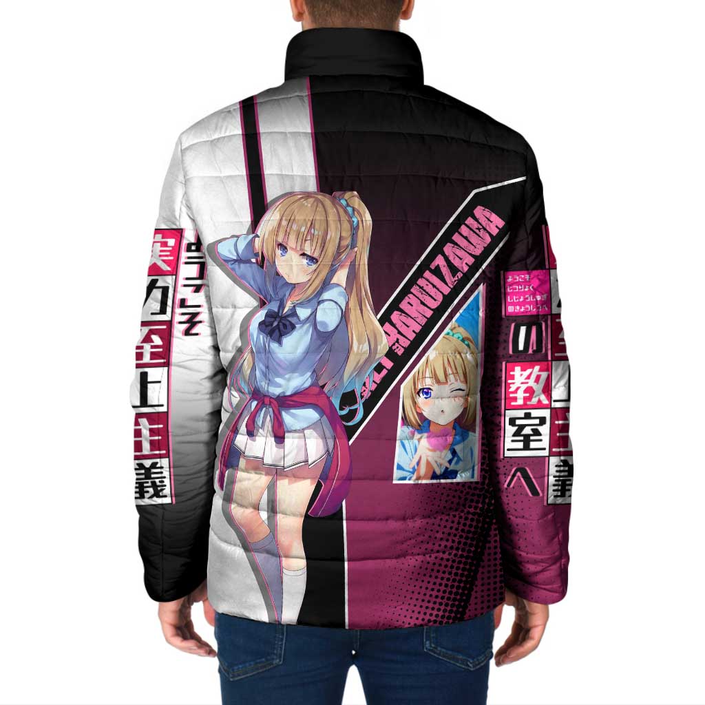 Kei Karuizawa Padded Jacket Playful Modern School Anime Style