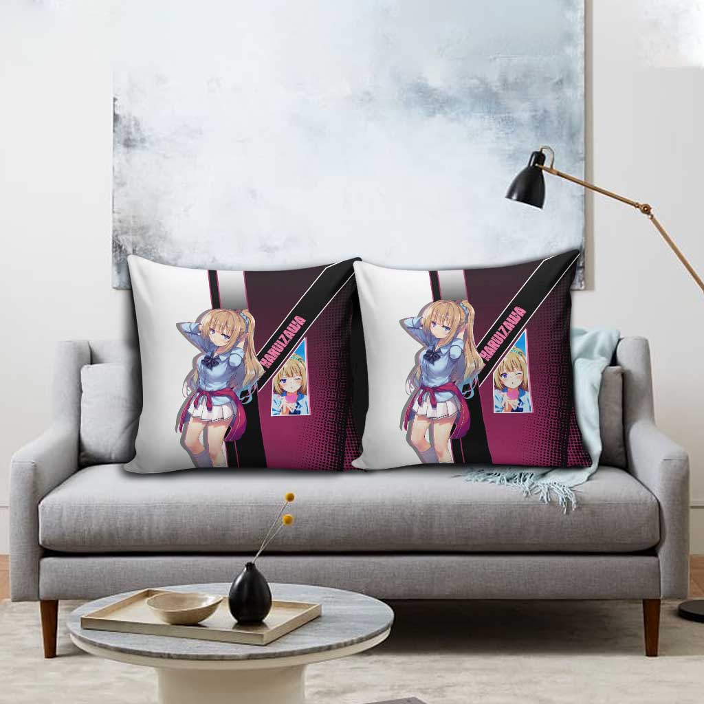 Kei Karuizawa Pillow Cover Playful Modern School Anime Style
