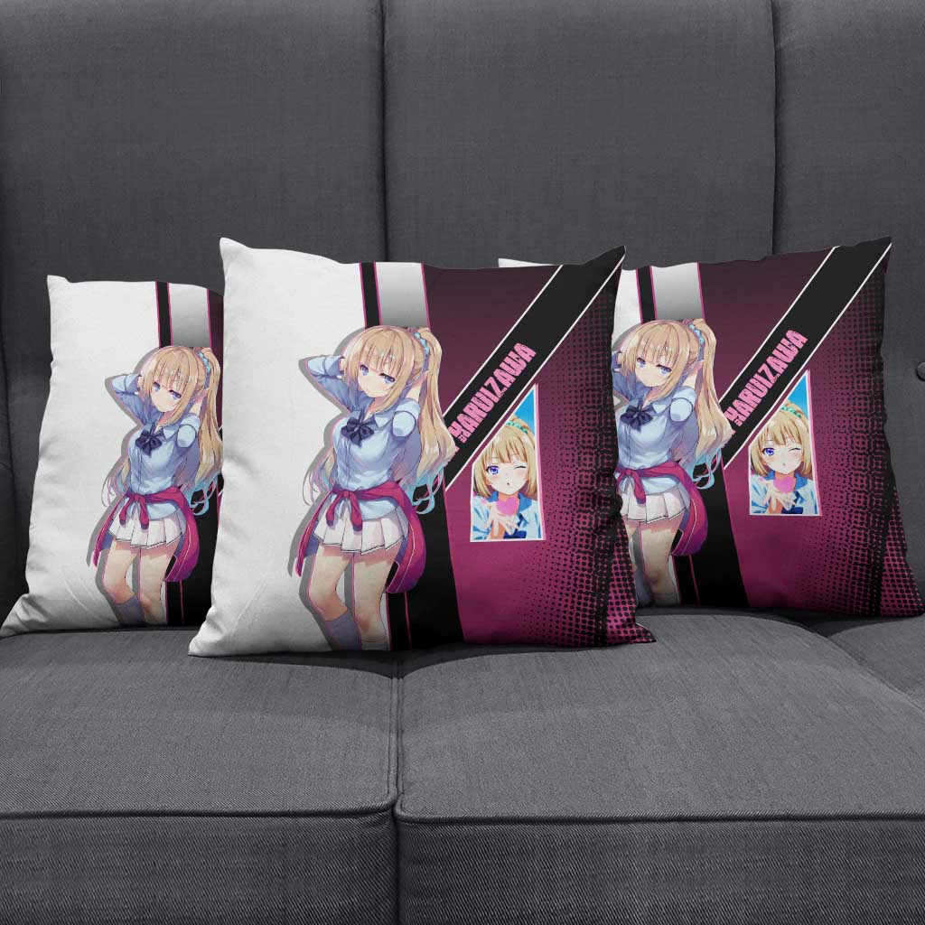 Kei Karuizawa Pillow Cover Playful Modern School Anime Style