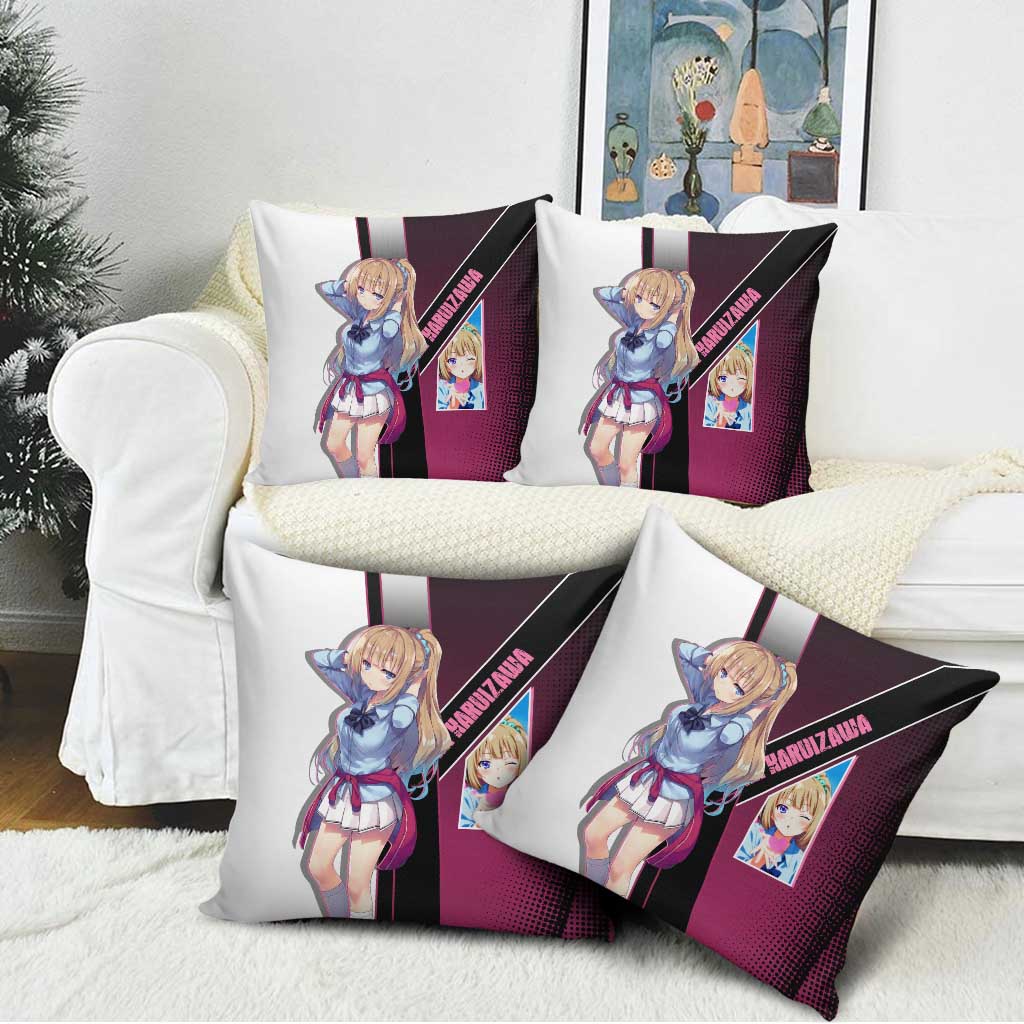 Kei Karuizawa Pillow Cover Playful Modern School Anime Style