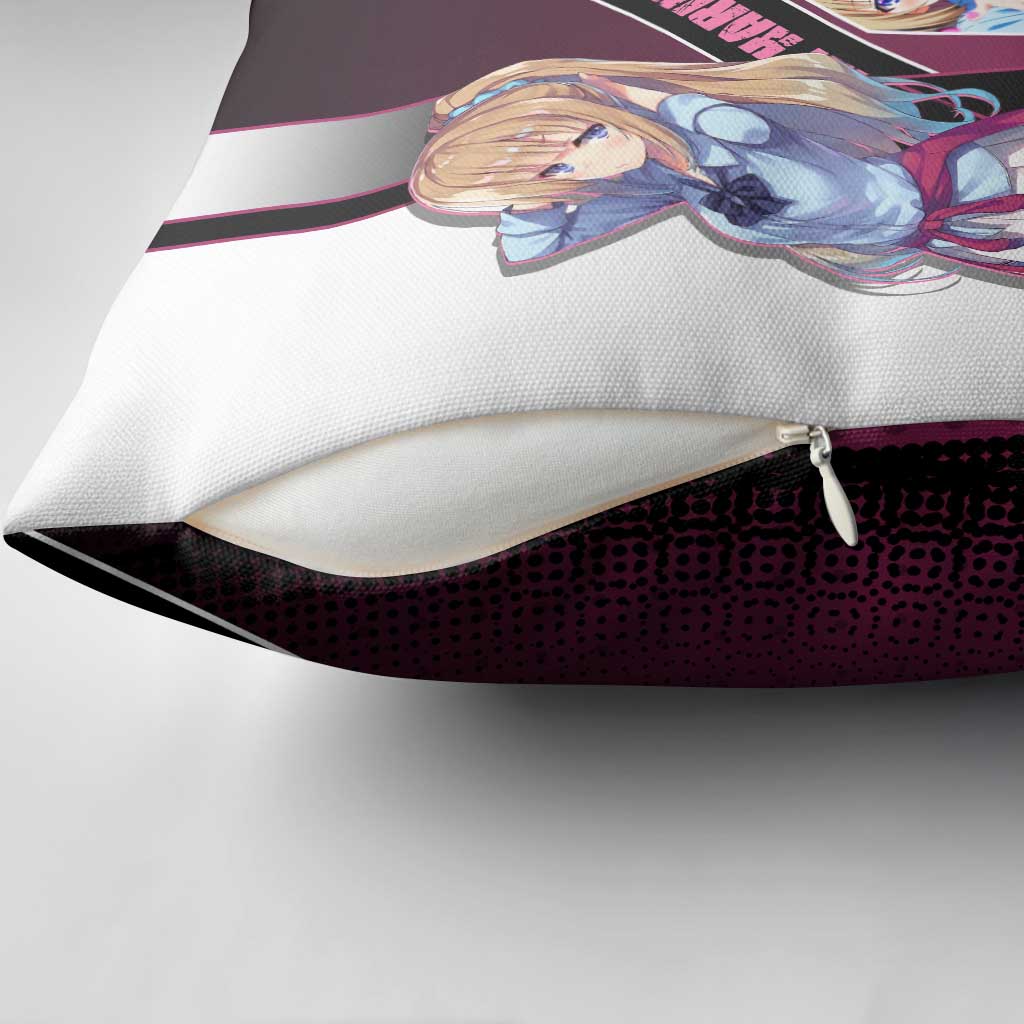 Kei Karuizawa Pillow Cover Playful Modern School Anime Style