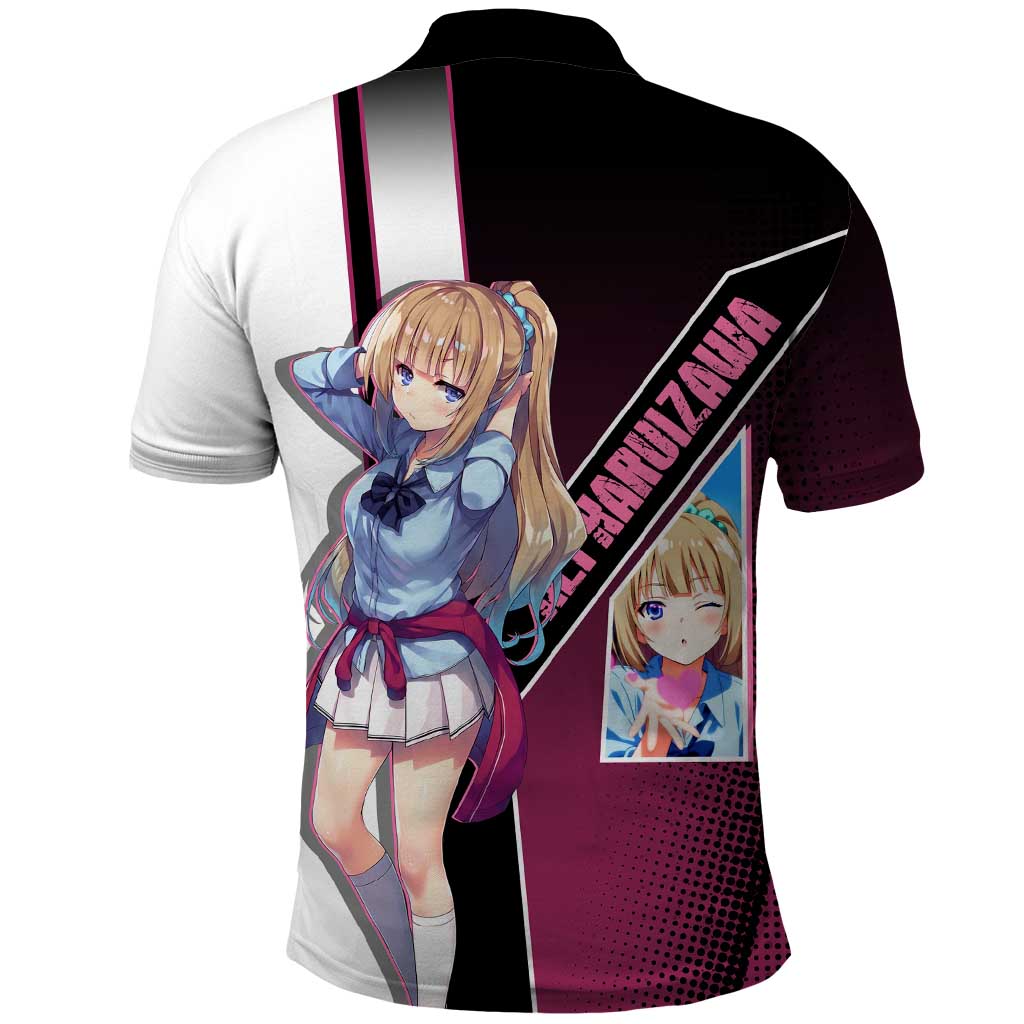 Kei Karuizawa Polo Shirt Playful Modern School Anime Style