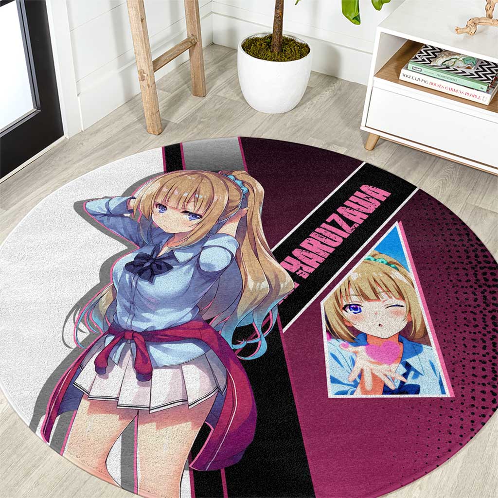 Kei Karuizawa Round Carpet Playful Modern School Anime Style