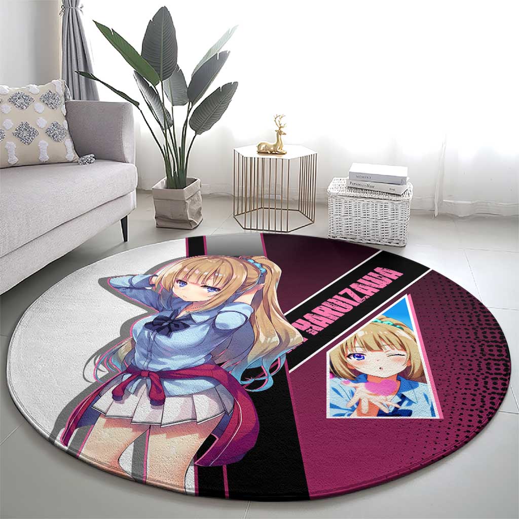 Kei Karuizawa Round Carpet Playful Modern School Anime Style