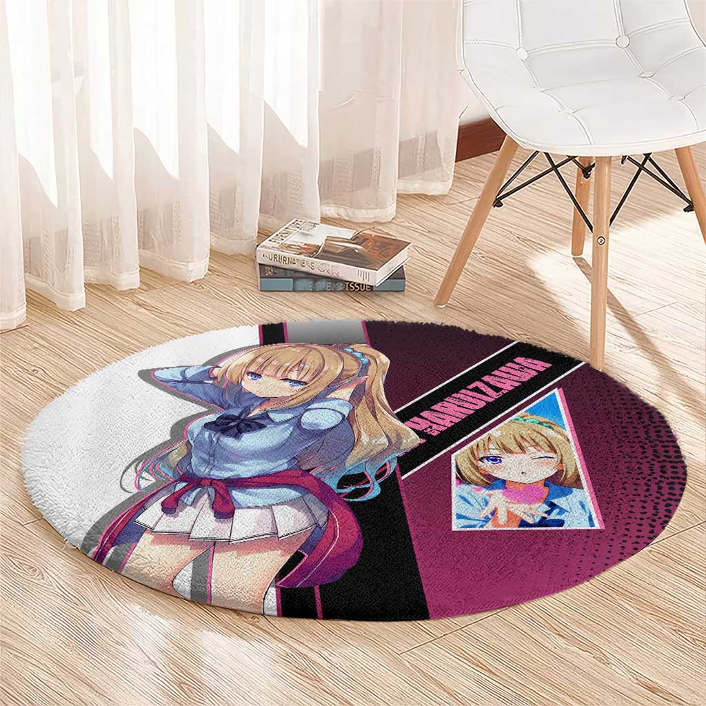 Kei Karuizawa Round Carpet Playful Modern School Anime Style