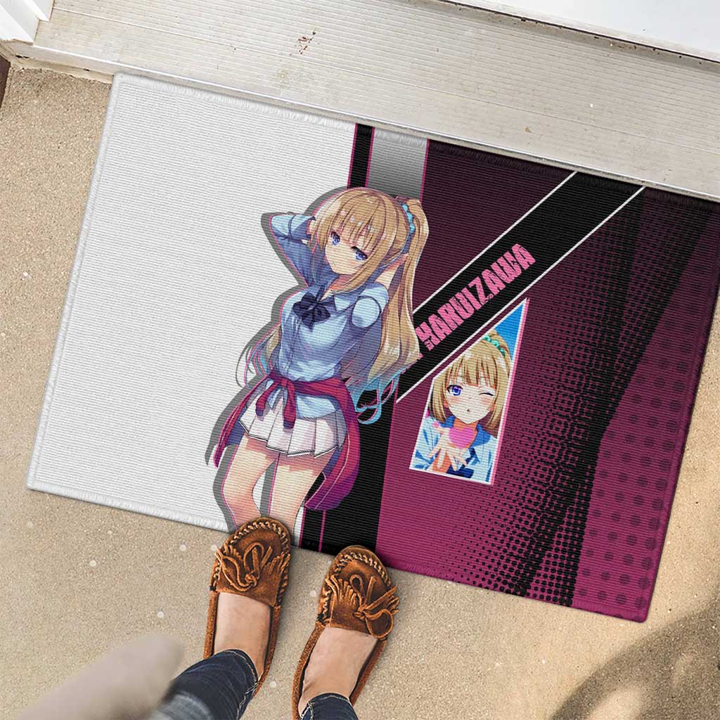Kei Karuizawa Rubber Doormat Playful Modern School Anime Style