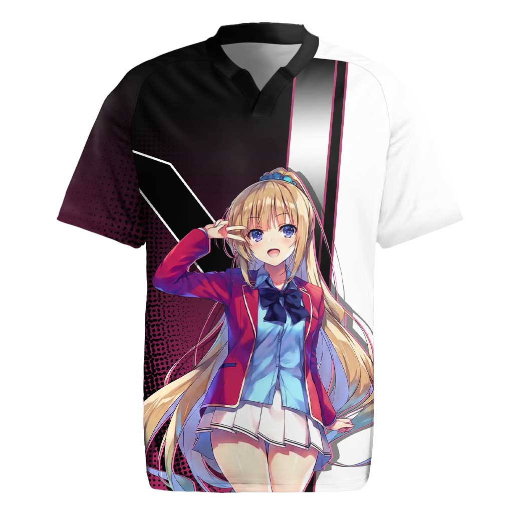 Kei Karuizawa Rugby Jersey Playful Modern School Anime Style