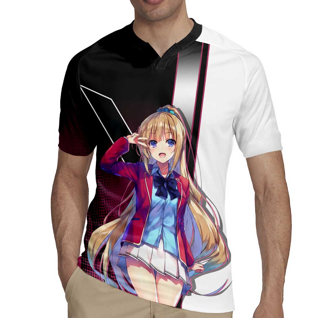 Kei Karuizawa Rugby Jersey Playful Modern School Anime Style