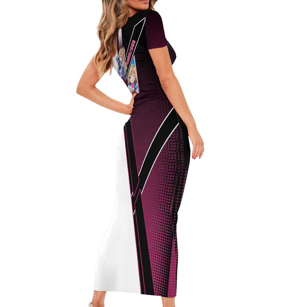 Kei Karuizawa Short Sleeve Bodycon Dress Playful Modern School Anime Style