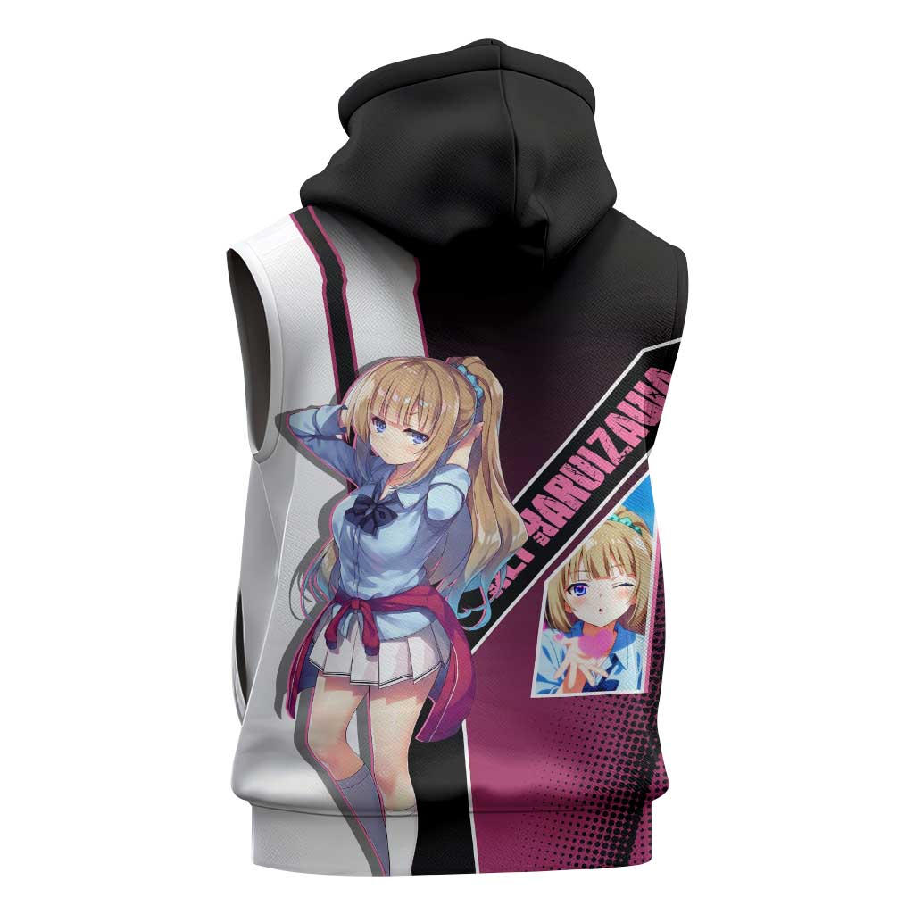 Kei Karuizawa Sleeveless Hoodie Playful Modern School Anime Style