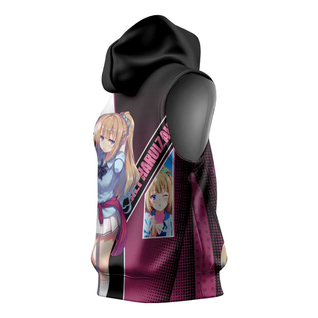 Kei Karuizawa Sleeveless Hoodie Playful Modern School Anime Style