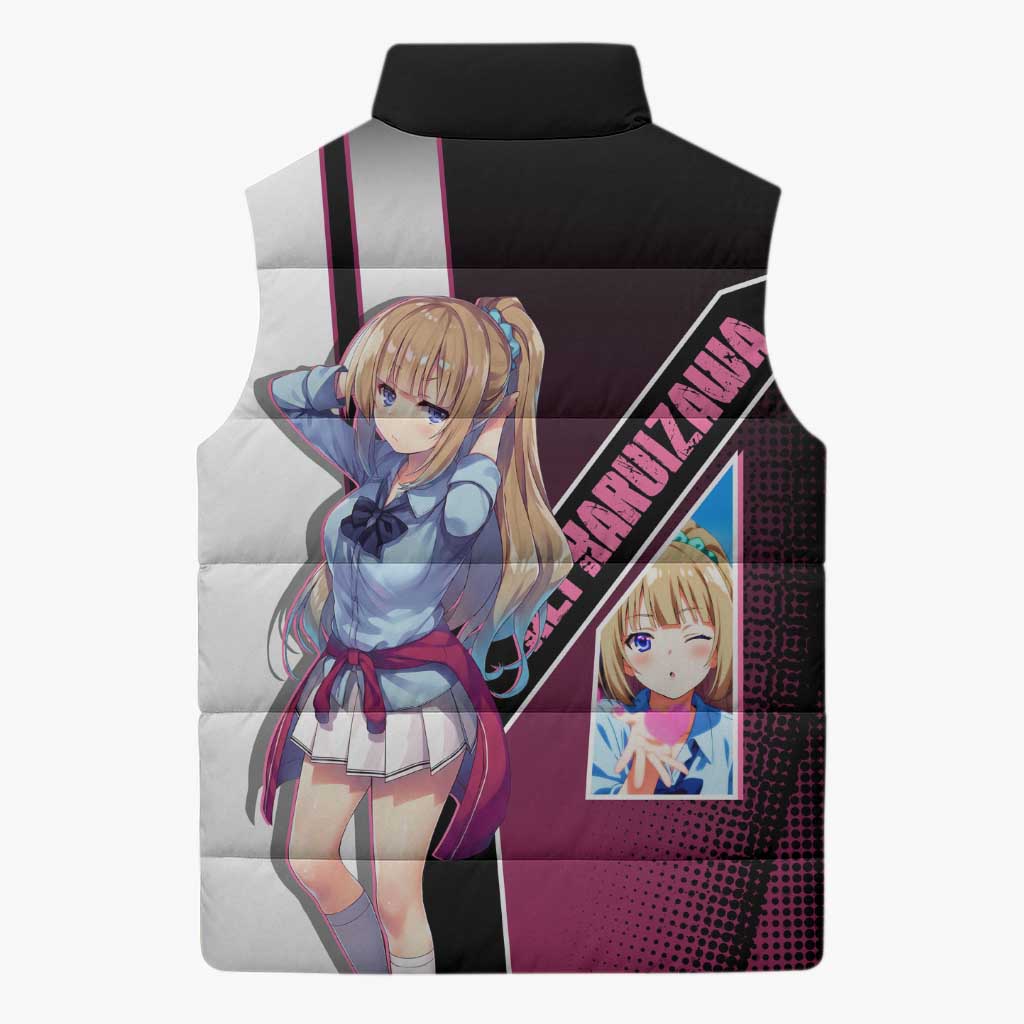 Kei Karuizawa Sleeveless Puffer Jacket Playful Modern School Anime Style