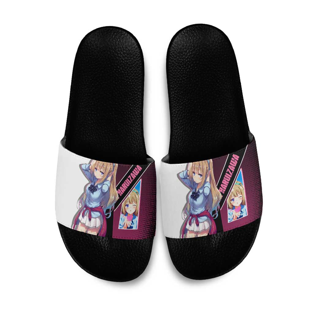 Kei Karuizawa Slide Sandals Playful Modern School Anime Style