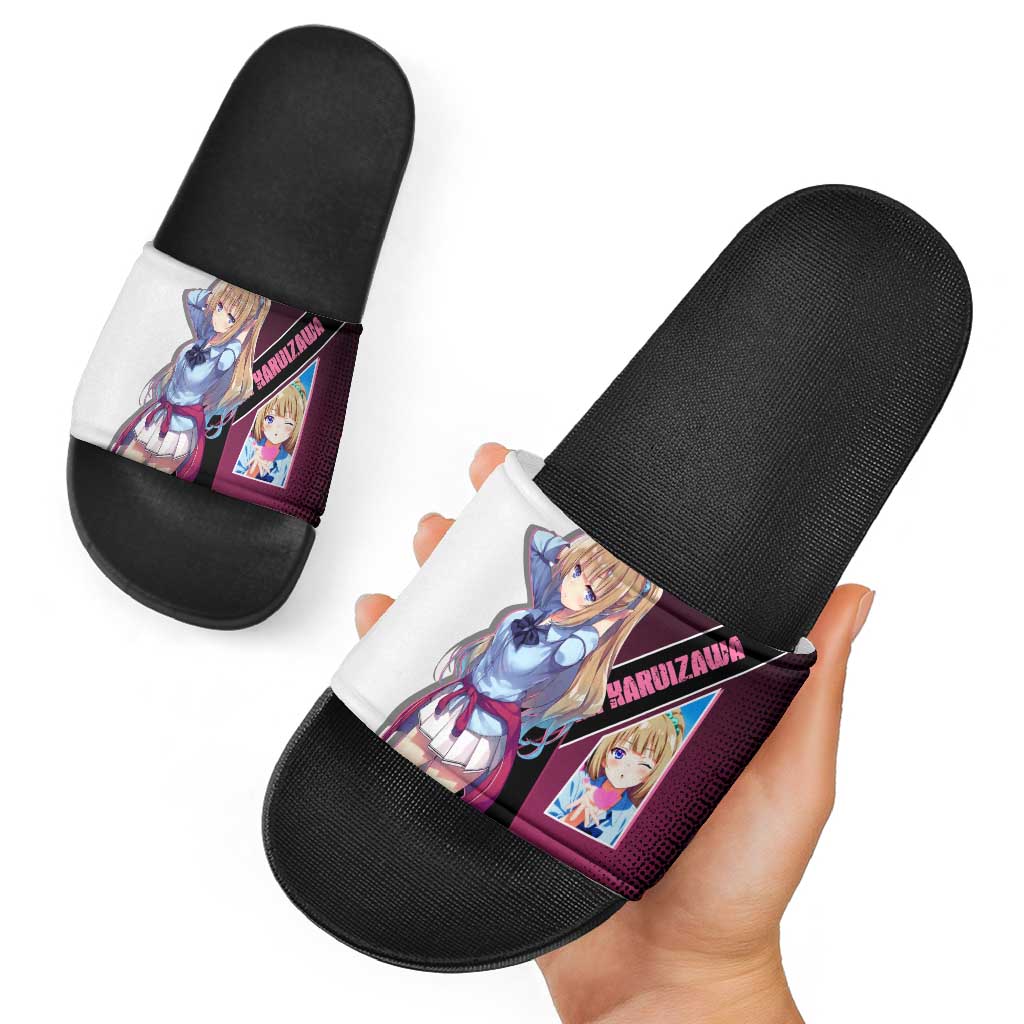 Kei Karuizawa Slide Sandals Playful Modern School Anime Style