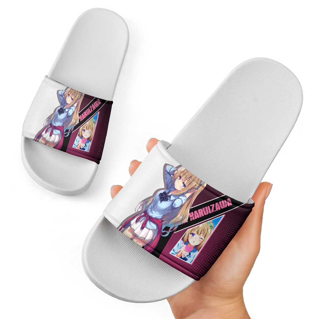 Kei Karuizawa Slide Sandals Playful Modern School Anime Style