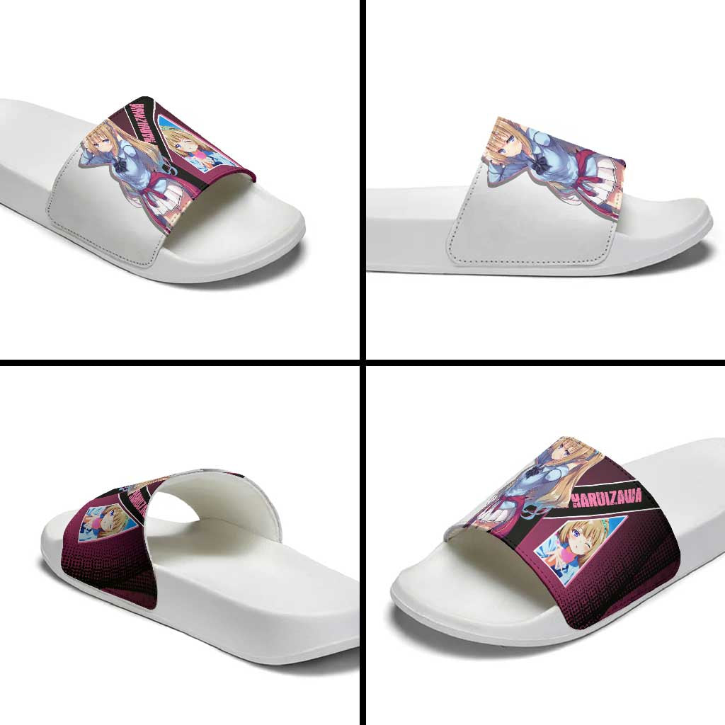 Kei Karuizawa Slide Sandals Playful Modern School Anime Style