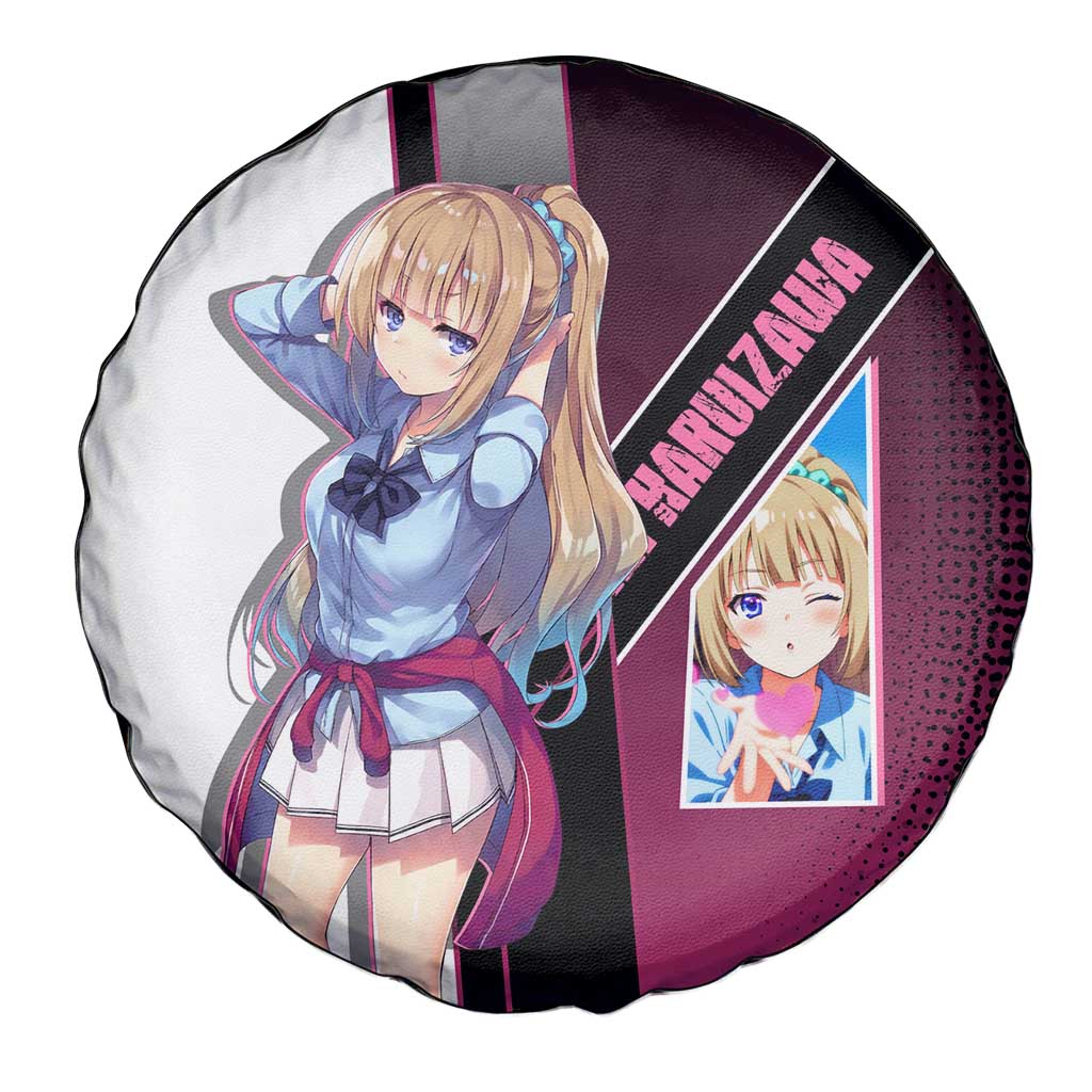 Kei Karuizawa Spare Tire Cover Playful Modern School Anime Style