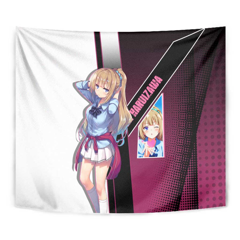 Kei Karuizawa Tapestry Playful Modern School Anime Style
