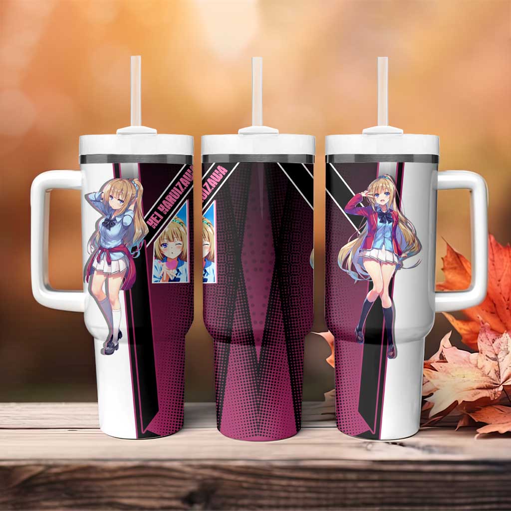 Kei Karuizawa Tumbler With Handle Playful Modern School Anime Style