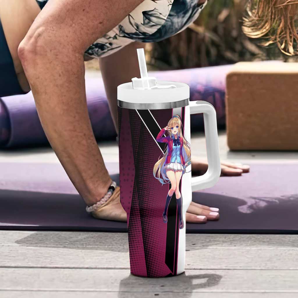 Kei Karuizawa Tumbler With Handle Playful Modern School Anime Style