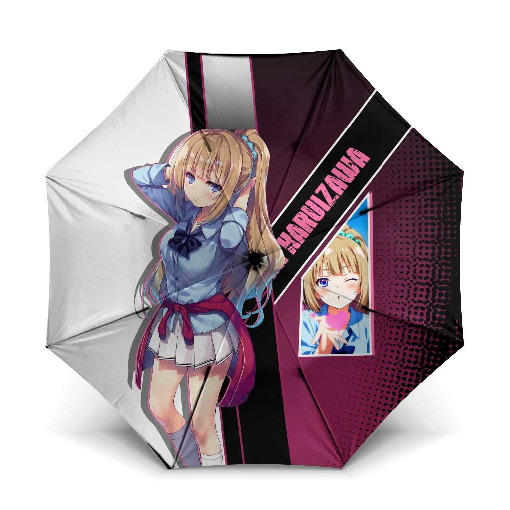 Kei Karuizawa Umbrella Playful Modern School Anime Style