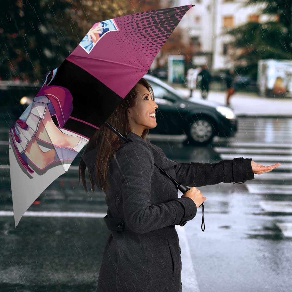 Kei Karuizawa Umbrella Playful Modern School Anime Style