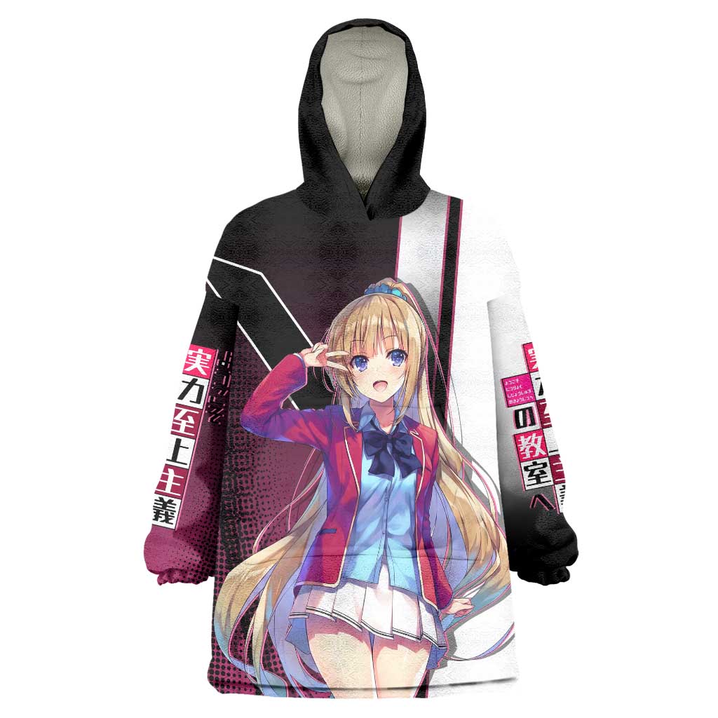 Kei Karuizawa Wearable Blanket Hoodie Playful Modern School Anime Style