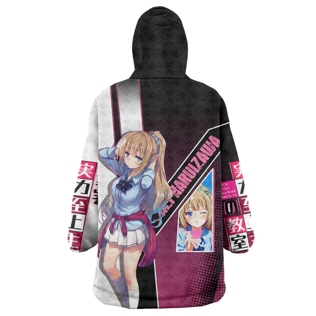 Kei Karuizawa Wearable Blanket Hoodie Playful Modern School Anime Style