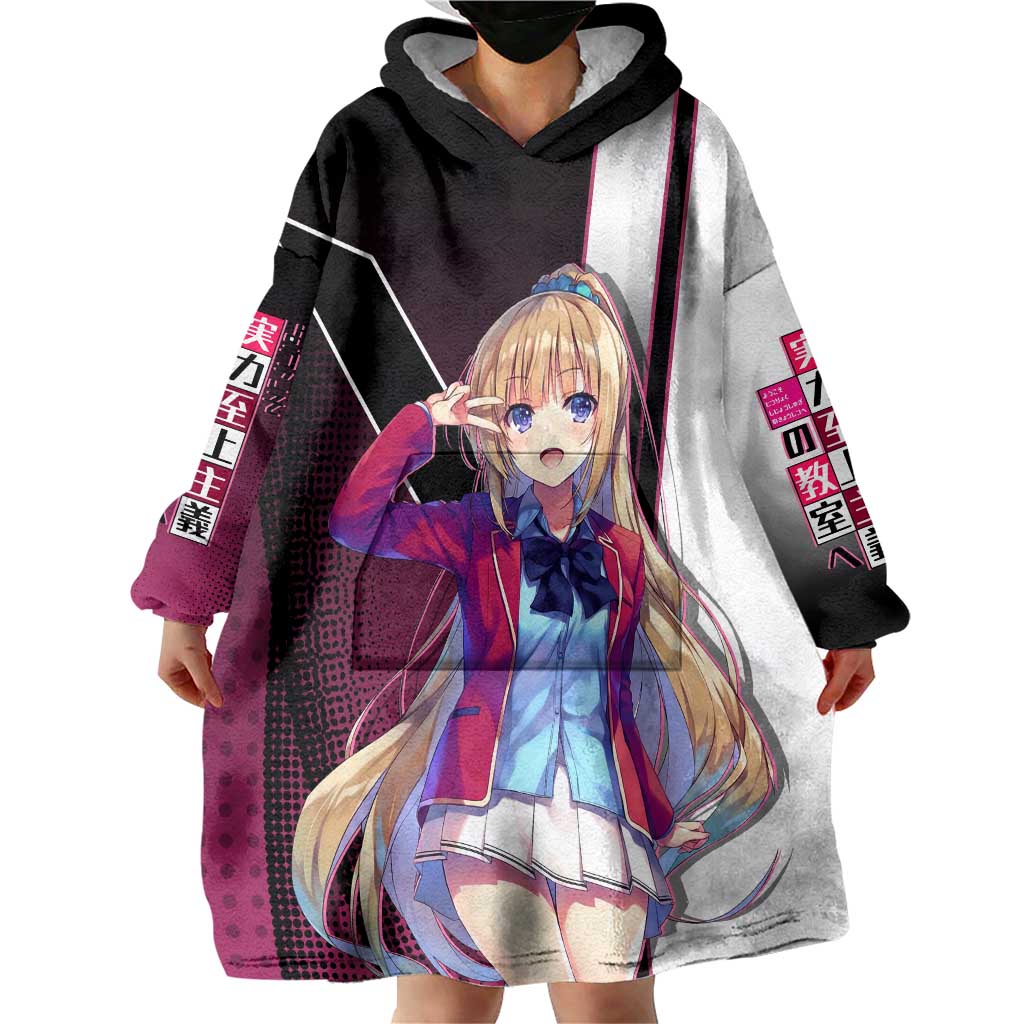 Kei Karuizawa Wearable Blanket Hoodie Playful Modern School Anime Style