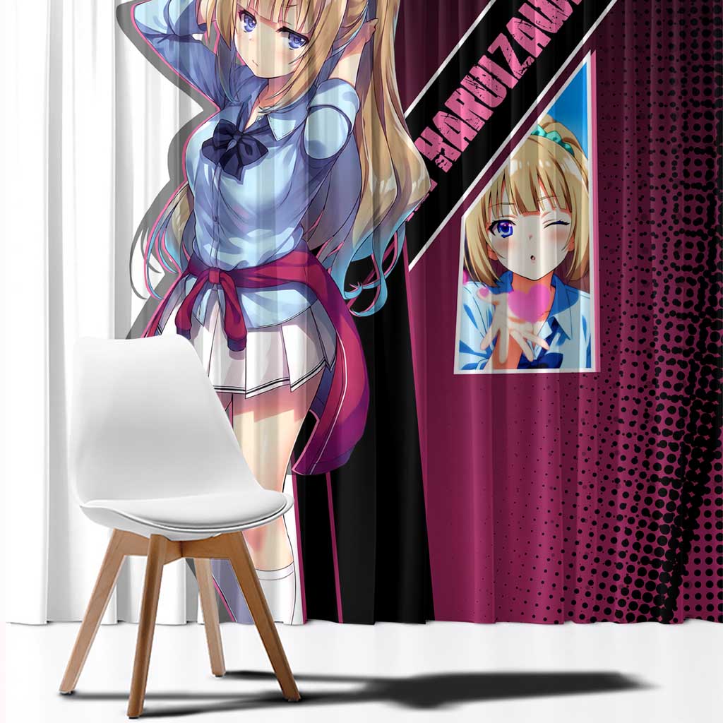 Kei Karuizawa Window Curtain Playful Modern School Anime Style