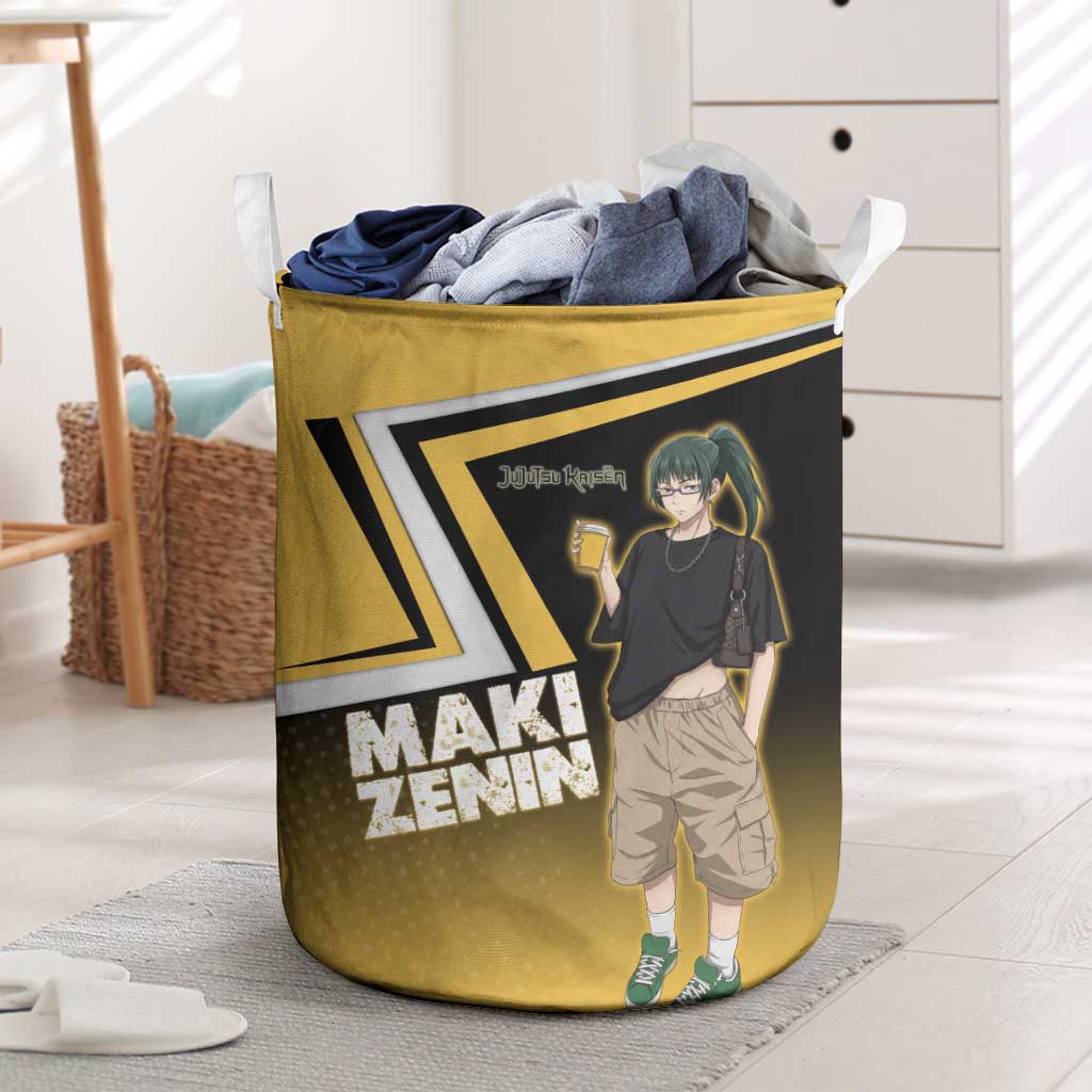 Maki Zenin Laundry Basket Jujutsu Kaisen Streetwear Style