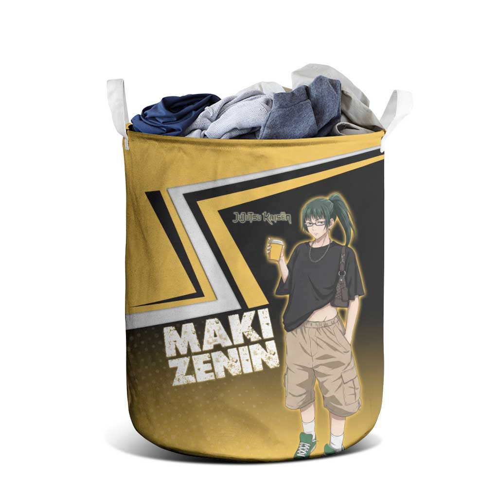 Maki Zenin Laundry Basket Jujutsu Kaisen Streetwear Style