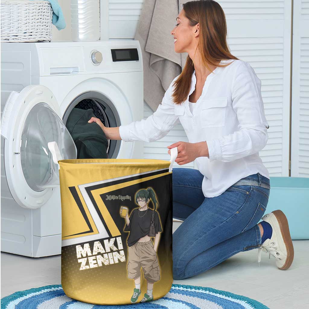 Maki Zenin Laundry Basket Jujutsu Kaisen Streetwear Style