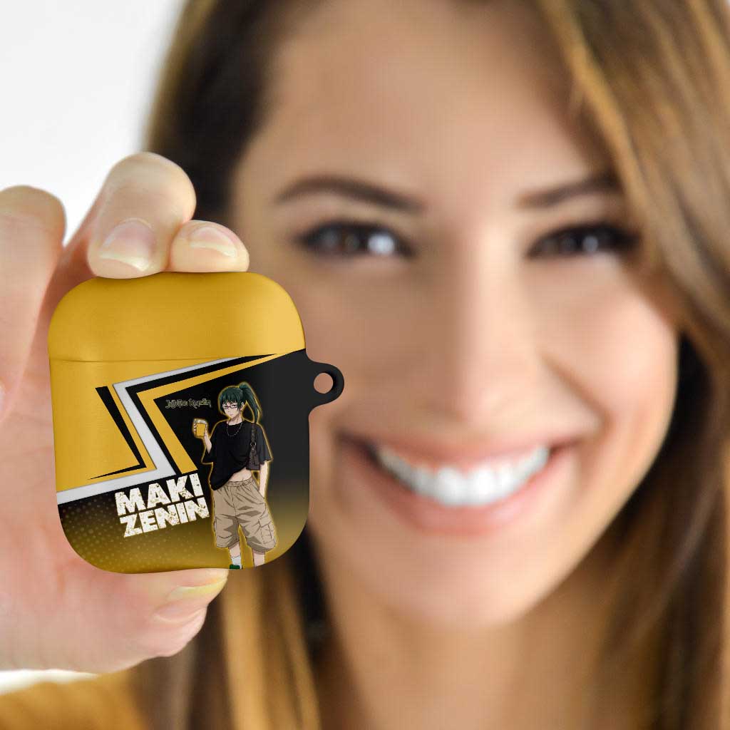 Maki Zenin AirPods Case Jujutsu Kaisen Streetwear Style