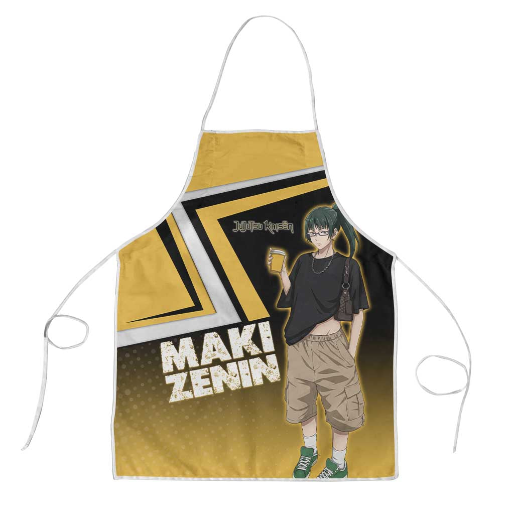 Maki Zenin Apron Jujutsu Kaisen Streetwear Style