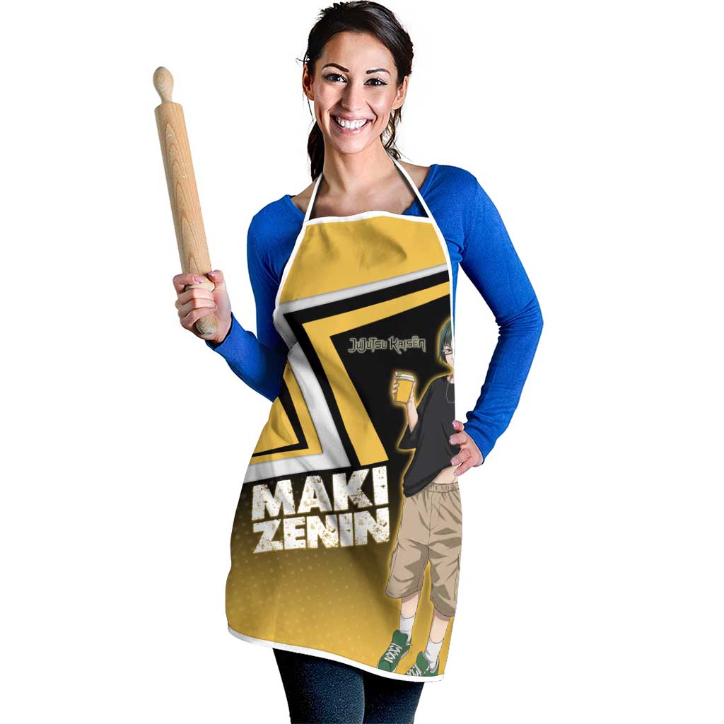 Maki Zenin Apron Jujutsu Kaisen Streetwear Style