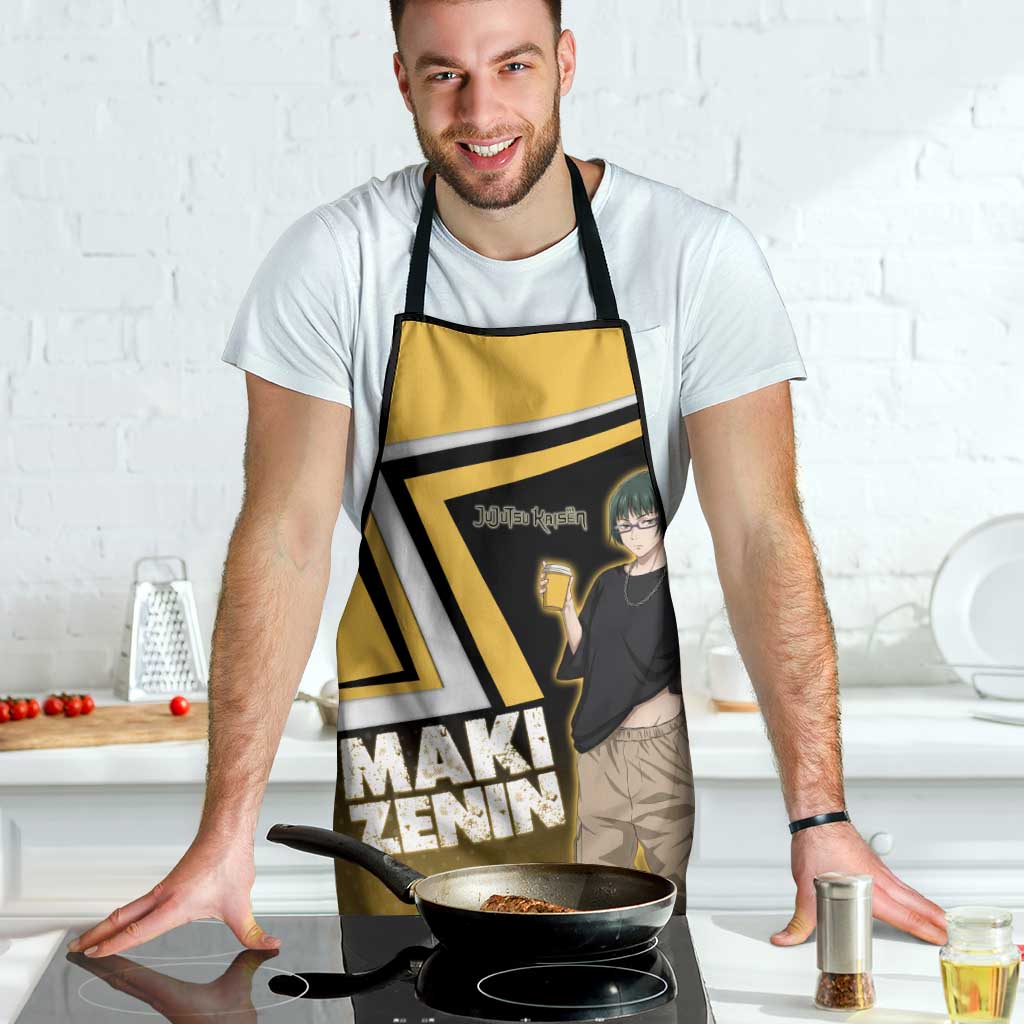 Maki Zenin Apron Jujutsu Kaisen Streetwear Style