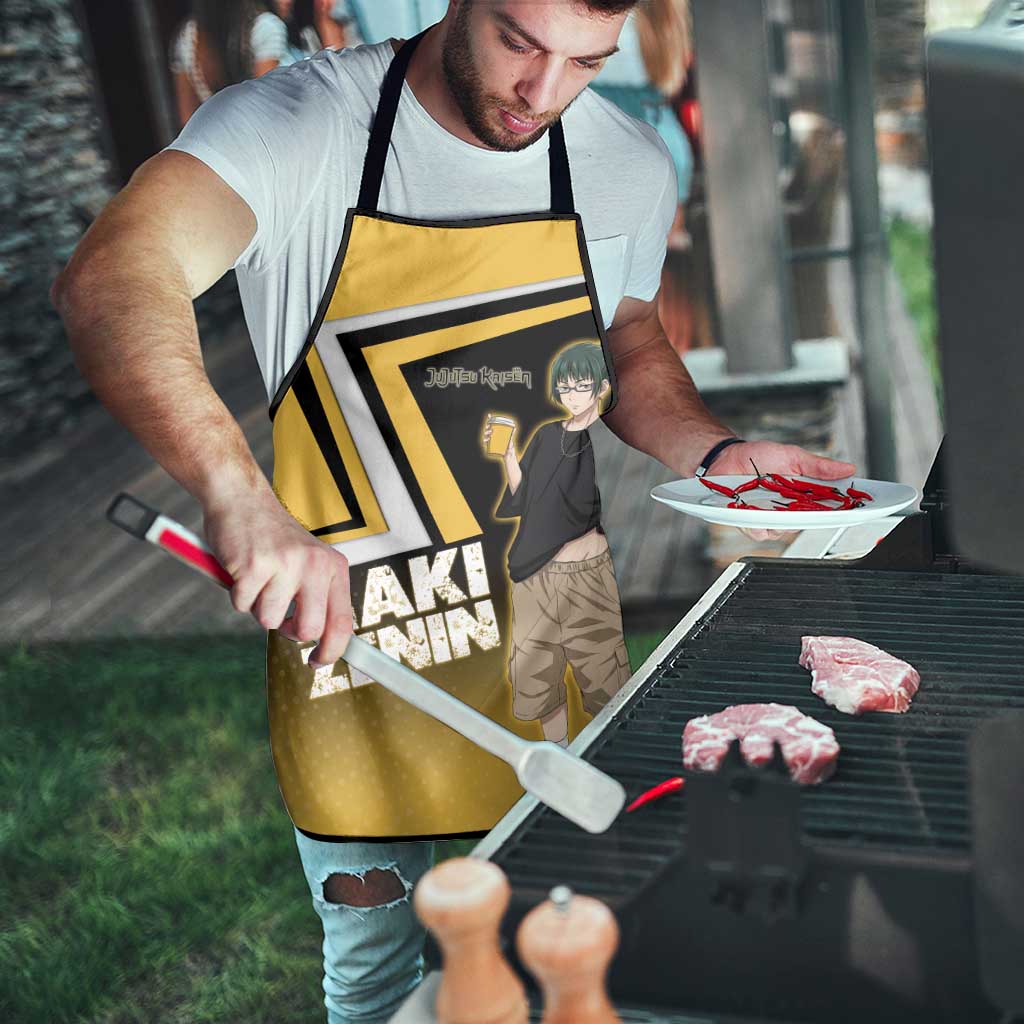 Maki Zenin Apron Jujutsu Kaisen Streetwear Style