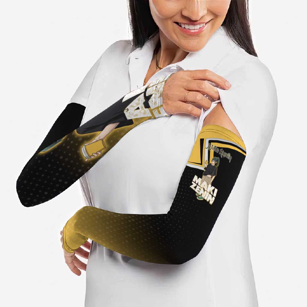 Maki Zenin Arm Sleeves Jujutsu Kaisen Streetwear Style