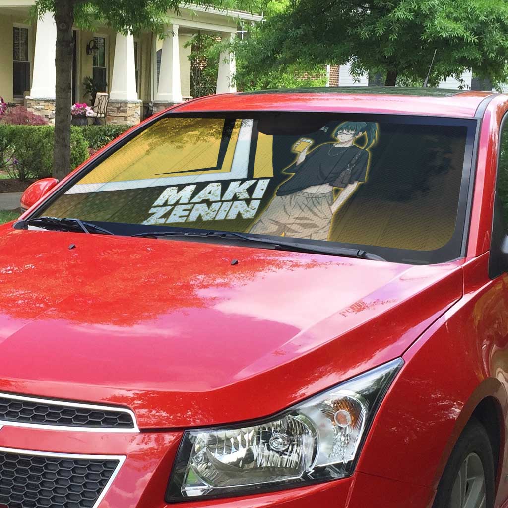 Maki Zenin Auto Sun Shade Jujutsu Kaisen Streetwear Style