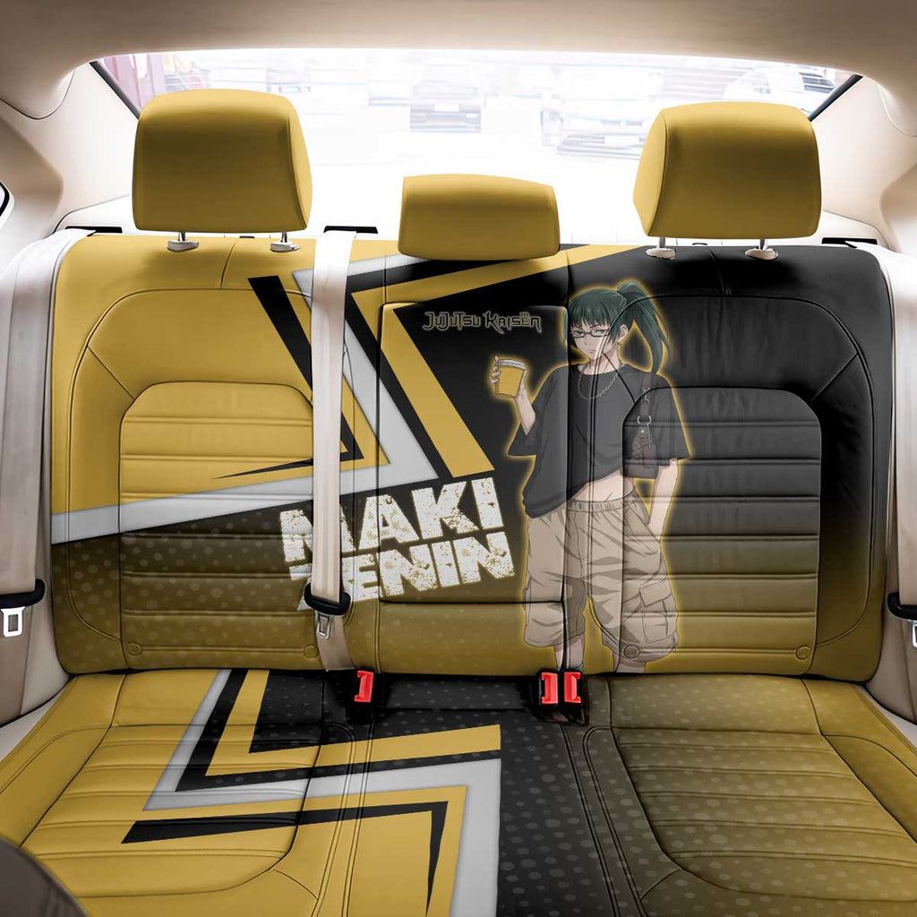 Maki Zenin Back Car Seat Cover Jujutsu Kaisen Streetwear Style