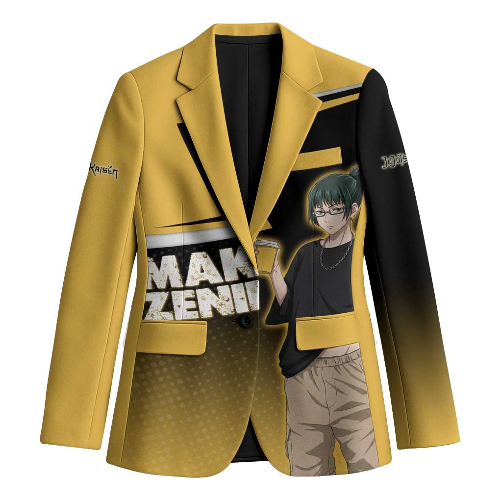 Maki Zenin Blazer Jujutsu Kaisen Streetwear Style
