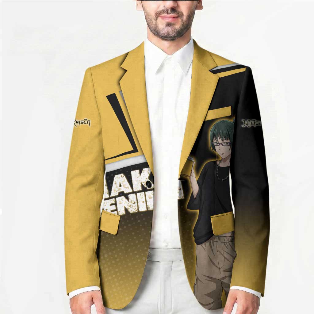 Maki Zenin Blazer Jujutsu Kaisen Streetwear Style