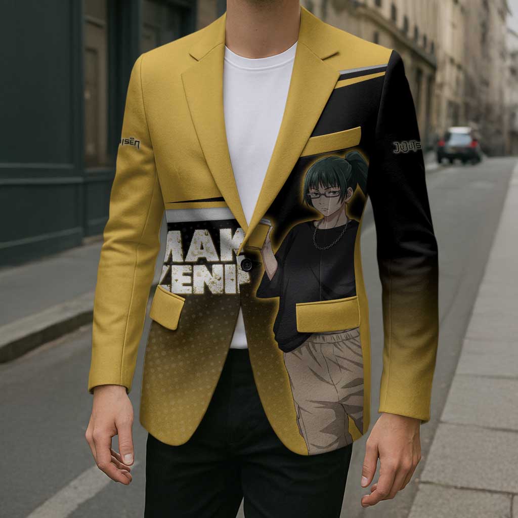 Maki Zenin Blazer Jujutsu Kaisen Streetwear Style