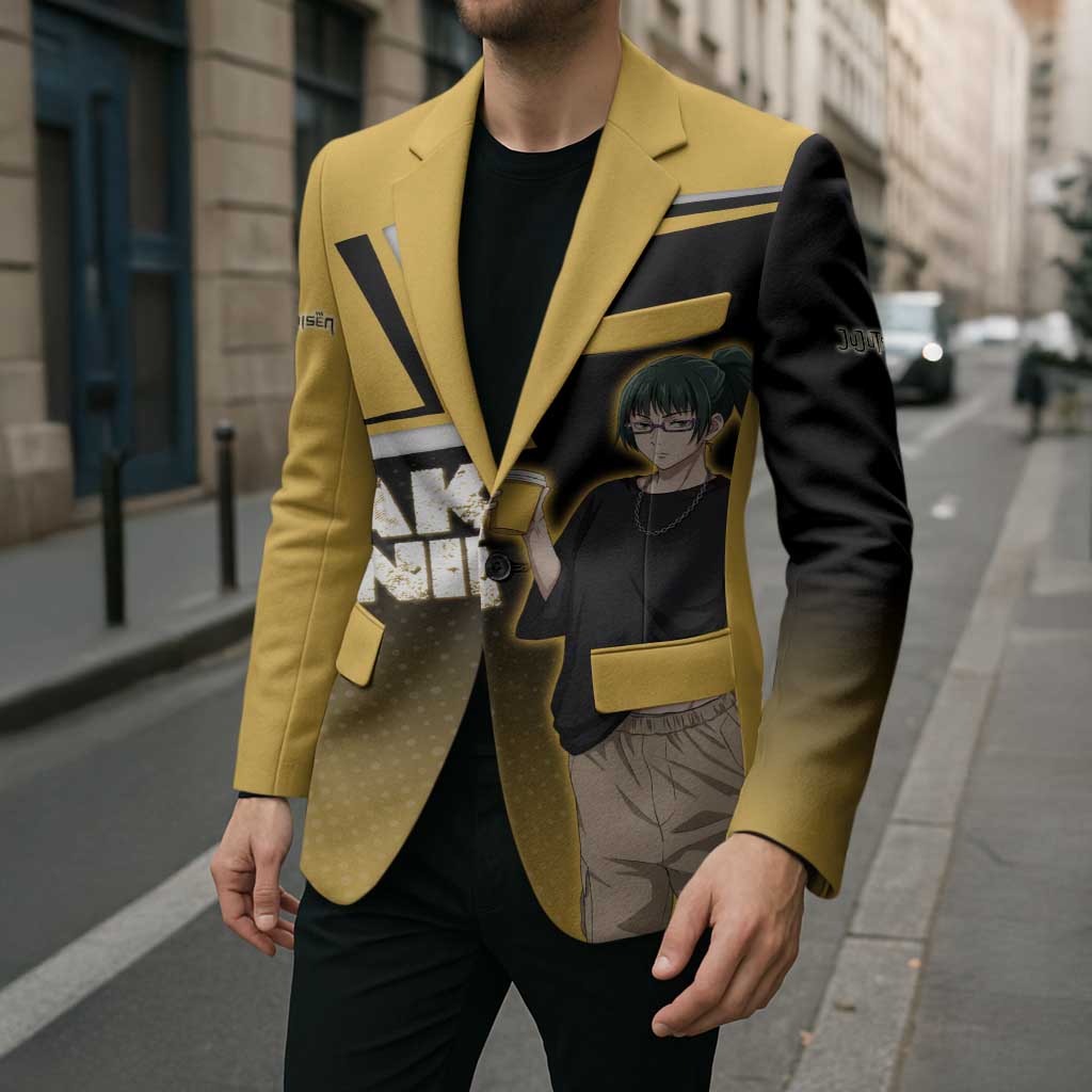 Maki Zenin Blazer Jujutsu Kaisen Streetwear Style
