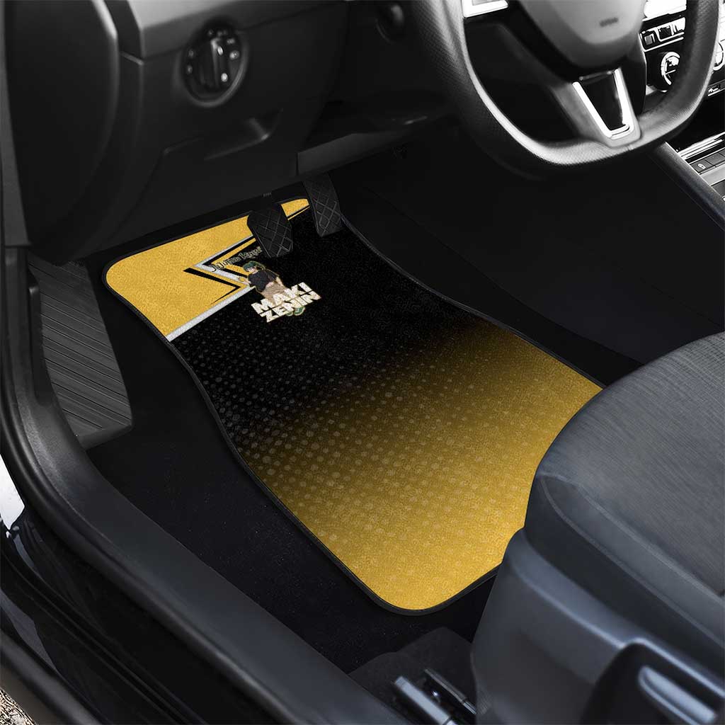 Maki Zenin Car Mats Jujutsu Kaisen Streetwear Style