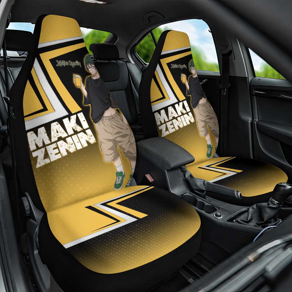Maki Zenin Car Seat Cover Jujutsu Kaisen Streetwear Style