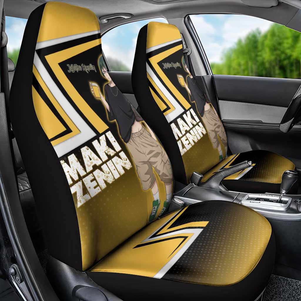 Maki Zenin Car Seat Cover Jujutsu Kaisen Streetwear Style
