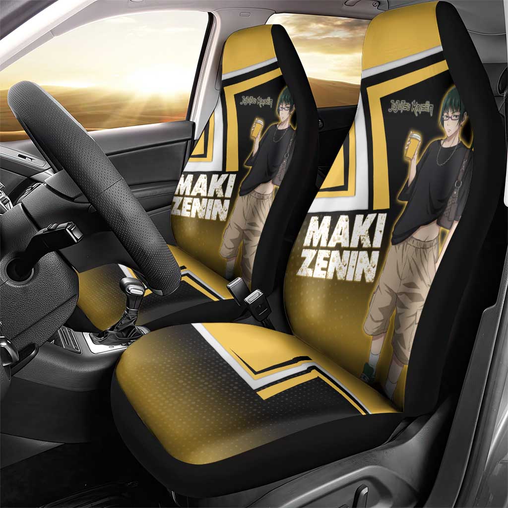 Maki Zenin Car Seat Cover Jujutsu Kaisen Streetwear Style
