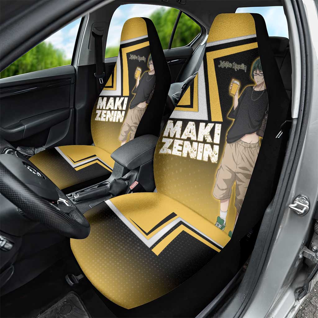 Maki Zenin Car Seat Cover Jujutsu Kaisen Streetwear Style